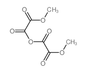 Ethanedioic acid,bimol. monoanhydride, dimethyl ester (9CI) Structure