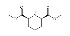 Dimethyl (2R*,6S*)-piperidine-2,6-dicarboxylate structure