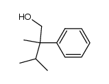 (±)-2,3-dimethyl-2-phenylbutan-1-ol结构式