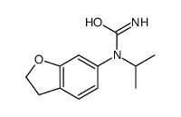 1-(2,3-dihydro-1-benzofuran-6-yl)-1-propan-2-ylurea Structure