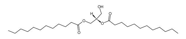 2,3-DILAUROYL-SN-GLYCEROL Structure