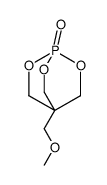 4-(methoxymethyl)-2,6,7-trioxa-1λ5-phosphabicyclo[2.2.2]octane 1-oxide Structure