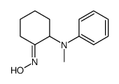 N-[2-(N-methylanilino)cyclohexylidene]hydroxylamine Structure