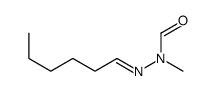 N-(hexylideneamino)-N-methylformamide Structure