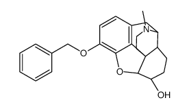 3-Benzyloxy-4,5α-epoxy-17-methylmorphinan-6α-ol Structure