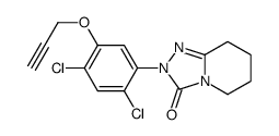 唑啶草酮结构式