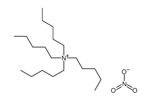 N,N,N-Tripentyl-1-pentanaminium nitrate Structure