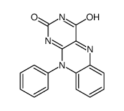 10-phenylbenzo[g]pteridine-2,4-dione Structure