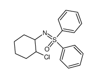 diphenyl-N-(2-chlorocyclohexyl)sulphoximide结构式