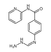 Benzamide, 4-[(aminoiminomethyl)amino]-N-2-pyridinyl- (9CI)结构式