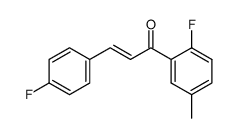 2',4-Difluor-5'-methyl-chalcon结构式