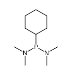 Cyclohexylbis(dimethylamino)phosphine结构式