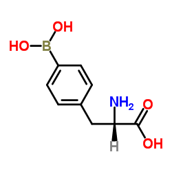 4-Borono-L-phenylalanine structure