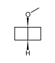 1-Methoxybicyclo[2.2.0]hexan Structure