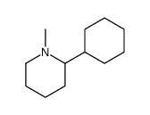 2-cyclohexyl-1-methylpiperidine structure