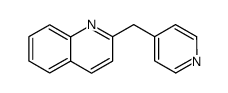 (2-quinolyl)(4-pyridyl)methane结构式