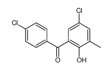 4',5-dichloro-2-hydroxy-3-methylbenzophenone Structure