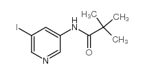 N-(5-IODO-PYRIDIN-3-YL)-2,2-DIMETHYL-PROPIONAMIDE Structure