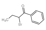 2-溴-1-苯基-1-丁酮结构式