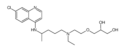 hydroxychloroquine-glycidol Structure