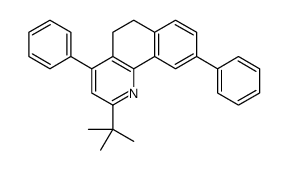 2-tert-butyl-4,9-diphenyl-5,6-dihydrobenzo[h]quinoline Structure