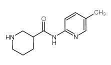 N-(5-甲基吡啶-2-基)哌啶-3-甲酰胺图片