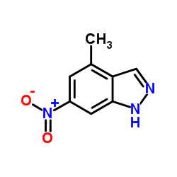 4-甲基-6-硝基-1H-吲唑图片