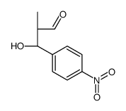 (2S,3R)-3-Hydroxy-2-methyl-3-(4-nitrophenyl)propanal结构式