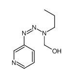 [propyl-(pyridin-3-yldiazenyl)amino]methanol结构式