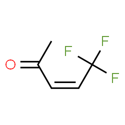 3-Penten-2-one, 5,5,5-trifluoro-, (Z)- (9CI) Structure