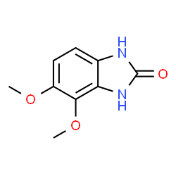 2-Benzimidazolinone,4,5-dimethoxy-(6CI) structure