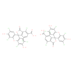 5(6)-羧基六氯荧光素结构式