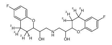 (rac)-Nebivolol-d8 Structure