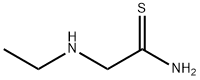 Ethanethioamide, 2-(ethylamino)- Structure