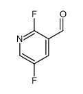 2,5-DIFLUORONICOTINALDEHYDE Structure