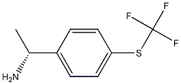 (1R)-1-[4-(TRIFLUOROMETHYLTHIO)PHENYL]ETHYLAMINE图片