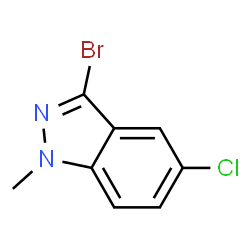 3-Bromo-5-chloro-1-methyl-1H-indazole图片