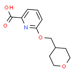 6-(Oxan-4-ylmethoxy)pyridine-2-carboxylic acid picture