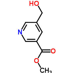 Methyl 5-(hydroxymethyl)nicotinate structure