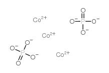 Cobalt(II) phosphate, anhydrous Structure