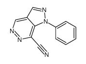 1-phenylpyrazolo[3,4-d]pyridazine-7-carbonitrile Structure