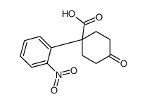 1-(2-Nitrophenyl)-4-oxocyclohexanecarboxylic acid picture