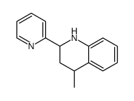 4-methyl-2-pyridin-2-yl-1,2,3,4-tetrahydroquinoline结构式