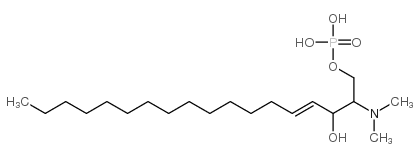 N,N-dimethylsphingosine-1-phosphate Structure