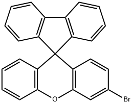 3'-溴螺[芴-9,9'-氧杂蒽]结构式