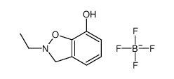 2-ethyl-7-hydroxy-1,2-benzisoxazole tetrafluoroborate Structure