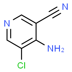 4-Amino-5-chloronicotinonitrile structure