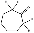 Cycloheptanone-2,2,7,7-d4结构式