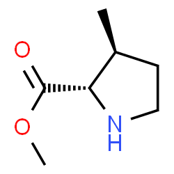 L-Proline, 3-methyl-, methyl ester, trans- (9CI)结构式