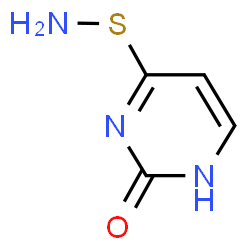 4-Pyrimidinesulfenamide, 1,2-dihydro-2-oxo- (9CI) Structure